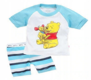Medvedík Pú - Pyžamá pajamies winnie the pooh pre letnú veľkosť 122