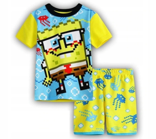 Spongebob - Pyžamá spongebob pyžamá na letnú veľkosť 116