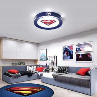 Superman - Stropné deti strop superman viedol 3D rôzne vzory