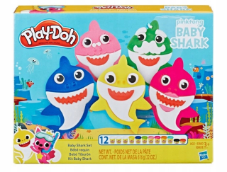 PINKFONG - Hrať Doh Pinkfong Baby Shark E8141 Mass Hasbro