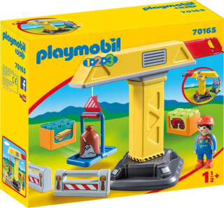 Playmobil 1.2.3 70165 Stavebný žeriav