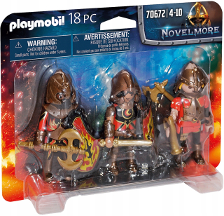 PLAYMOBIL 70672 Three Burnham bojovníci až 70221