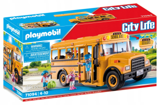 Playmobil, školský autobus: americký školský autobus (71094)