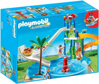 Playmobil City 6669 Aquapark s tobogánom