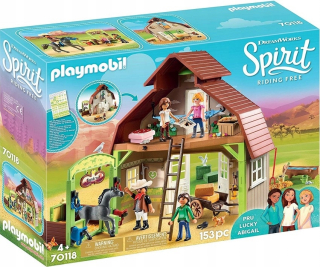 Spirit koník Mustang - Playmobil Spirit 70118 Box Stabilný