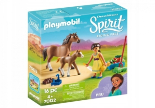 Spirit koník Mustang - PlayMobil Spirit PRU s koňom a žriebäm 70122
