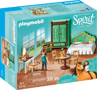 Spirit koník Mustang - PlayMobil Spálňa Lucky (9476)