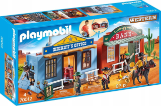 PLAYMOBIL WESTERN 70012 Portable mesto