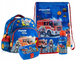 Detský batoh - PlayMobil Kindergarten Batchpack pre Boy City