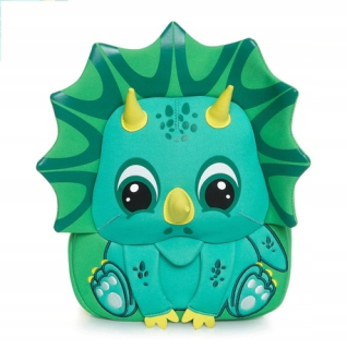 Detský batoh - Batoh cocomilo triceratops veľký zelený