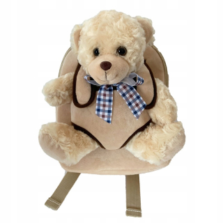 Detský batoh - Batoh s odnímateľným medvedíkom "Teddy Bear"