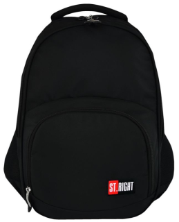 Školský batoh, taška - 3-komorný batoh bp23 st.black, st.right