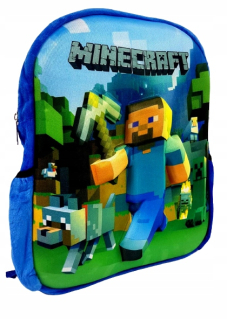 MINECRAFT - 3D batoh minecraft hra konvexné do materskej školy