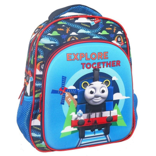 Vláčik Tomáš  - 3D batoh Tomek a priatelia 27x31x10cm 570459