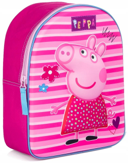 Pepa Pig - 3D batoh pre materskú školu / w02 / peppa prasa