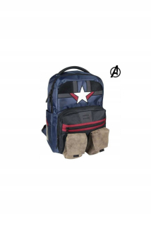Detský batoh - Príležitostné Avengers Blue Batchpack