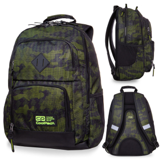 Školský batoh, taška - Batoh Coolpack Unit Army Green 98601CP č. B32070