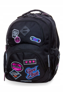 Detský batoh - BACKPACK COOLPACK BAINGY BLACK 25L Bentley XL 2019