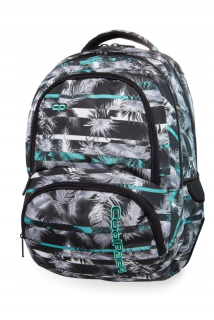 Detský batoh - Batoh Coolpack CP Palmy Grey and Mint 27l
