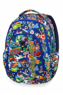 Školský batoh, taška - Backpack Coolpack Ball Comic Futbal Strike 27L