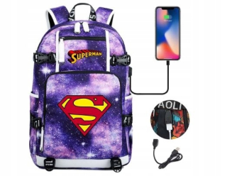 Superman - BACKPACK PRE DIČKY BIGH USB Superman Supermen