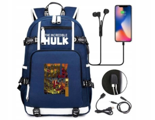 HULK - Batoh pre školu Veľký USB Marvel Hulk