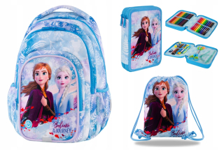Elsa Frozen - LED batoh ceruzka Case Coolpack Disney Mrazené