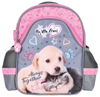 Detský batoh - BACKPACK MLF CAT DOG PRE KINDERGARTENU PRE TRIPY