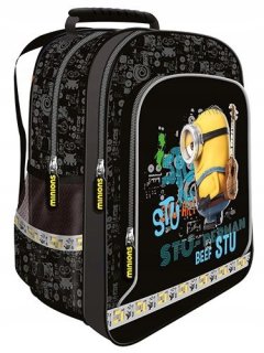 Mimoni - BACKPACK MIMÓNY ŠKOLY ŠKOLY KONTROLY MINIKA