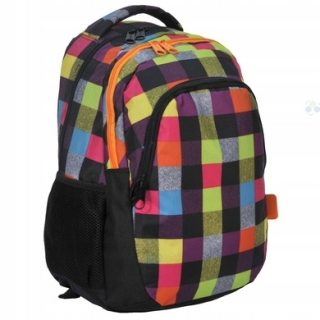 Detský batoh - Hipster Checkered Youth Batchpack