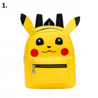 Pokémoni - Pikachu Pokemon batoh 2 Typy Satchel