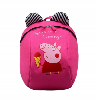 Pepa Pig - Batoh Rucksack Čerpadlo Peppa + 2W1 Hit Leash!
