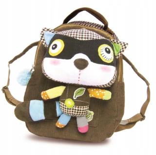 Detský batoh - Backpack materská škola pre detský raccoon