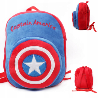 Detský batoh - Batoh Preschooler Cestovanie Mäkký kapitán Amerika