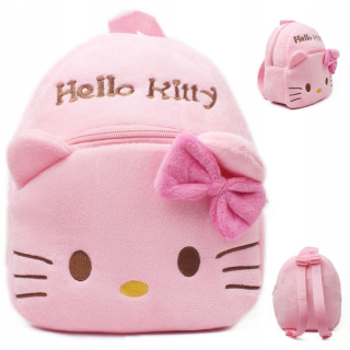 Detský batoh - Batoh Preschooler Travel Soft Pink Kitty