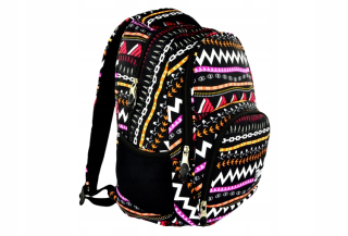 Školský batoh s 3 priehradkami Stright BP-23 Zig Zag