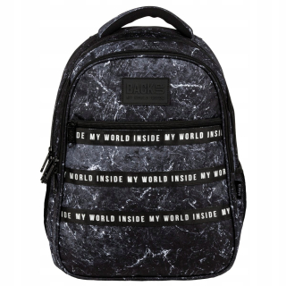 Školský batoh, taška - Školský batoh Black Marble I43 Backup 3 Derform