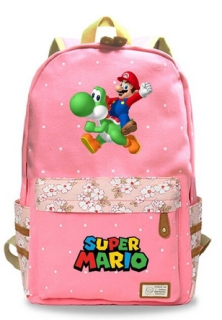 Super Mario - Školský batoh Super Mario vrecká Hrad Študent