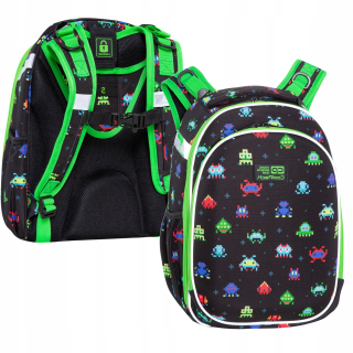 Školský batoh, taška - Bathpack Tornister Coolpack Turtle pixely pixele