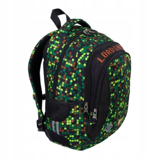 Školský batoh, taška - Backpack Schoolbag Pixele School Gamer Gamer