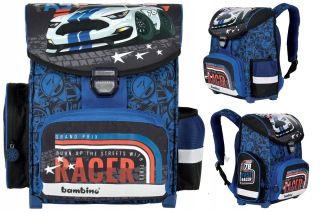 Aktovka školská taška - Backpack School Bag Premium Cars Car