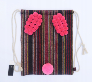 Detský batoh - BACKPACK BAG POMPOM HITS LAX BUNNY ZARA POMPON