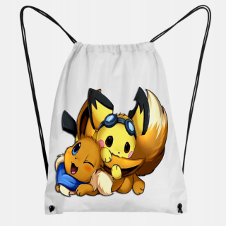 Batoh športová taška Pokémon Pikachu eeevee