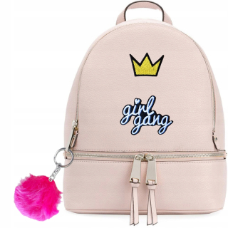 Školský batoh, taška - BACKPACK PRE DIČKY A5 Štýlové ženy Pompon