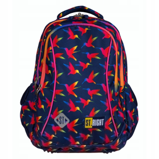 Detský batoh - Batoh pre 1. triedu St. Right BP26 RAINBOW BIRDS