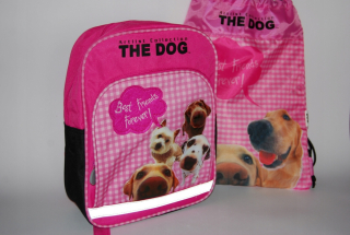 Detský batoh - Batoh škôlka THE DOG PIESEK + WOREK