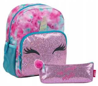 Detský batoh - Backpack pre materskú školu pre dievčatá Unicorn