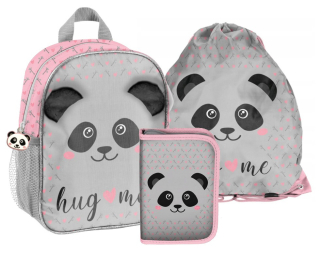 Detský batoh - Batoh do škôlky Panda pre dievčatá