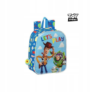 TOY STORY - Detský batoh. Hračky modrý príbeh