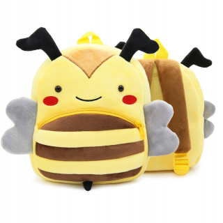 Detský batoh - Detský batoh s plyšovým zvieratám-bee